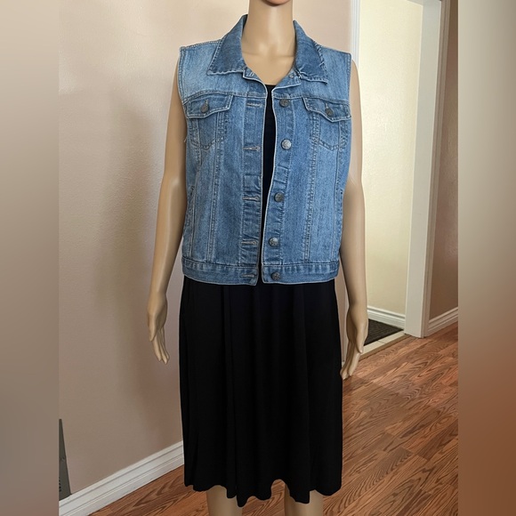 American Rag Cie Strapless Black Dress – XL – Vintage - Picture 3 of 4